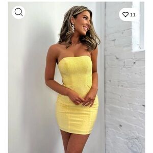 Berlinnova Strapless Hoco dress sz 2 new